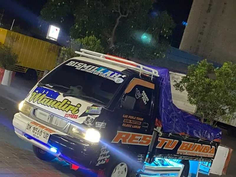 Pick up Galaxy Pickup Bali siap antar malam hari