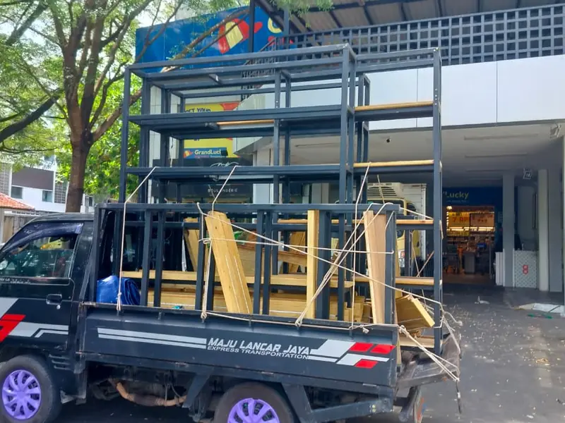 Angkut material konstruksi pick up Bali